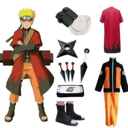 Naruto Shippuden Uzumaki Cosplay Kost M Set Kaufen Cosplayhero