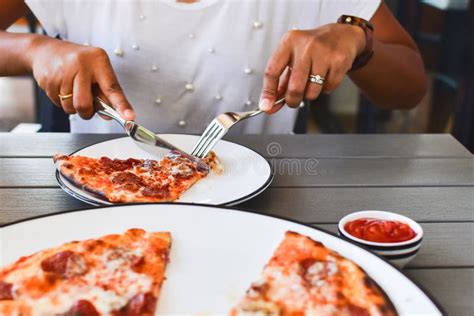 Eating Pizza Fork Photos Free Royalty Free Stock Photos From