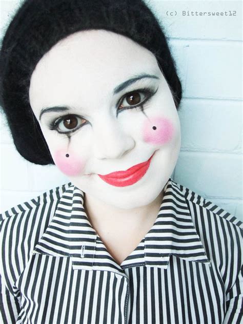 Mime Face Makeup Ideas - Mugeek Vidalondon