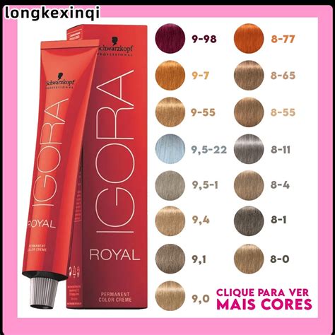 Colora O Igora Royal Tintura Permanente Schwarzkopf G Do Ao