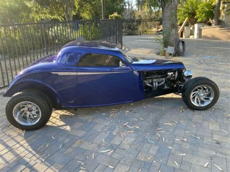 1933 Ford Speedster Rats Glass V8 Street Rod Hot Rod Model A Custom Coupe For Sale Photos