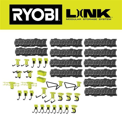 RYOBI LINK Wall Storage Kit (40-Piece) STM509K-2 - The Home Depot