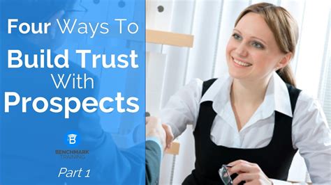 4 Ways To Build Trust With Sales Prospects Part 1 Of 2 YouTube