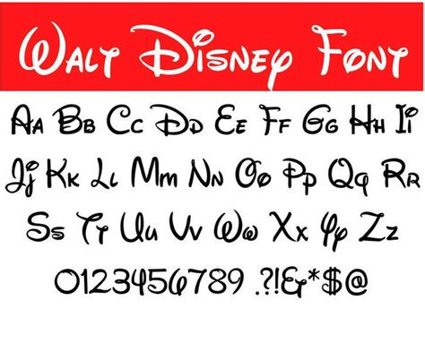 Nome Personalizado Letras Fonte Disney Elo7