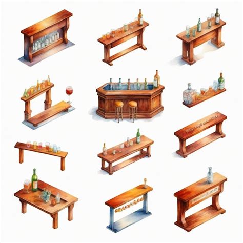 Bar wood Vectors & Illustrations for Free Download | Freepik