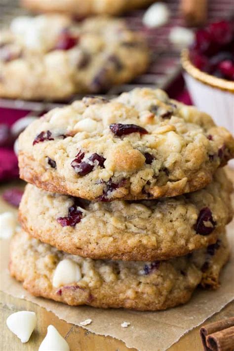 Best Recipes For Cranberry White Chocolate Oatmeal Cookies Easy