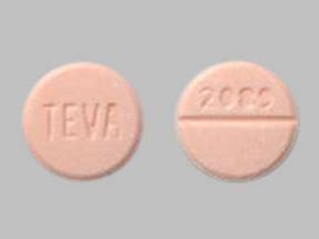 TEVA 2089 Pill Images (Orange / Round)