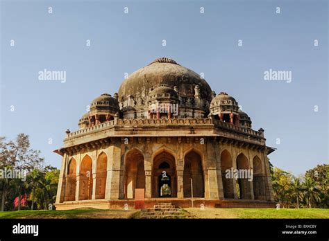 Tomb Of Mohammed Shah Lodhi Gardens New Delhi India Stock Photo Alamy