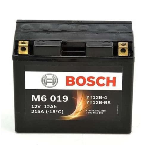 Bosch M6010 12V 8Ah AGM YTX9 BS Motosiklet Aküsü İstanbul Lastik Shop