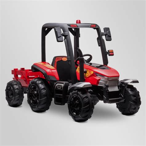 Tracteur enfant électrique agricole xl avec remorque Smallmx Dirt