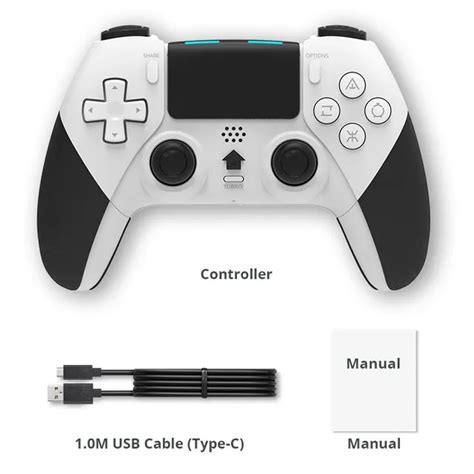 DATA FROG Controlador Bluetooth Sem Fio Para PS4 Gamepad Para PC