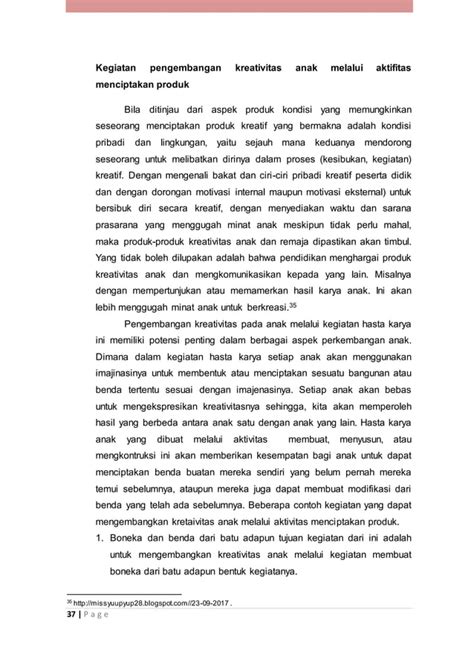 Modul Pengembangan Bakat Dan Kreativitas Pdf