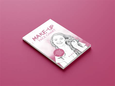 Makeup Face Chart Fuer Maedchen Buch Cover Mockup Neu MAKEUP MISSION