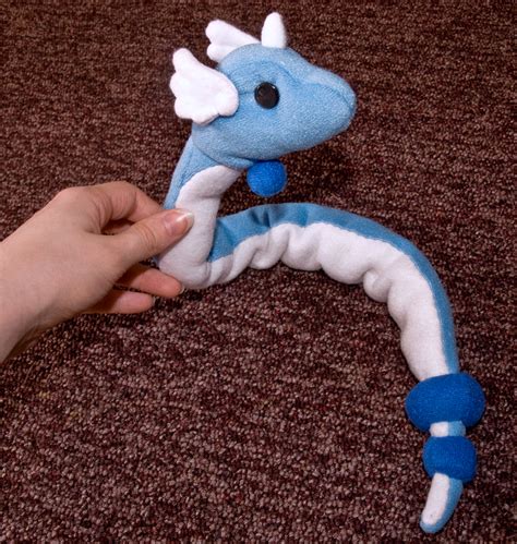 Dragonair Plush 3 by tmfkasueshm on DeviantArt