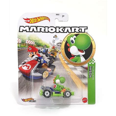Hot Wheels Yoshi Pipe Frame Mario Kart Mini Hunts