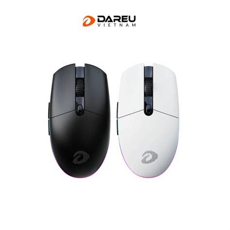 Chuột Gaming DAREU EM911 Tặng bàn di chuột RGB DareU BRAVO sensor