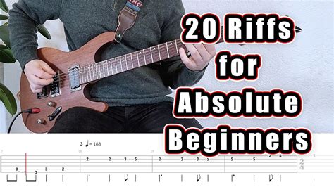 Guitar Riffs For Absolute Beginners With Tabs Guitar Techniques