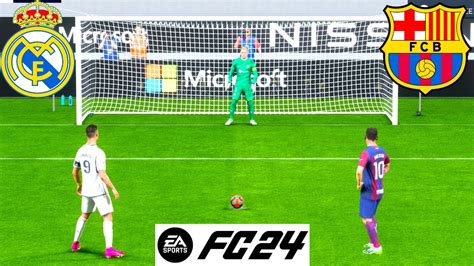 EA SPORTS FC REAL MADRID VS BARCELONA I PENALTY SHOOTOUT I EL CLASICO