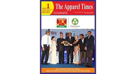 Grasim Industries Staple Fibre Division Nagda Wins Golden Peacock Award E Itm