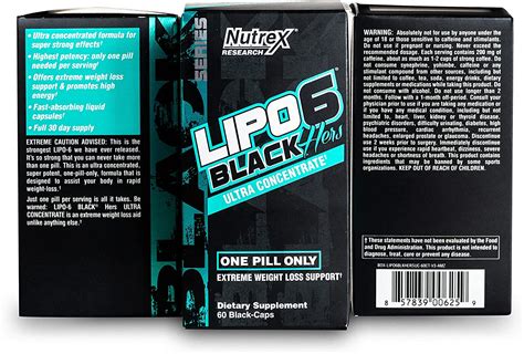 Buy Nutrex Research Lipo Black Hers Tablets From Aed With