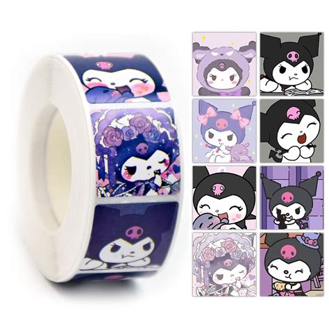 Jual Rd Roll Isi Pcs Stiker Roll Sanrio Kuromi My Melody