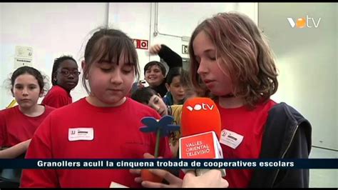 Votv Granollers Acull La Cinquena Trobada De Cooperatives Escolars