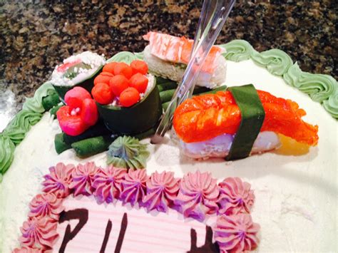 Sushi cake | Sushi cake, Cake, Desserts