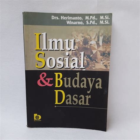 Buku Ilmu Sosial Dan Budaya Dasar Buku And Alat Tulis Buku Di Carousell