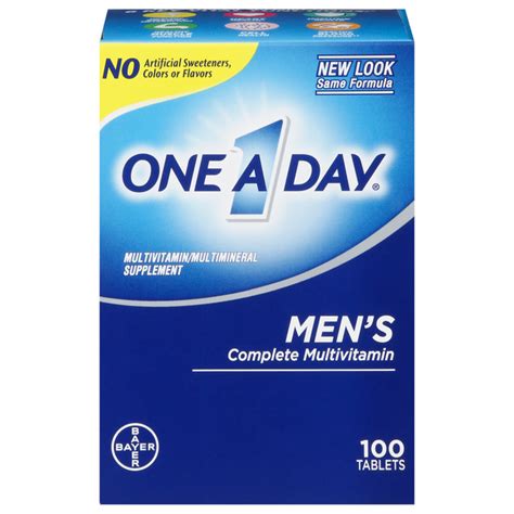 Save On One A Day Mens Complete Multivitamin Supplement Tablets Order Online Delivery Stop And Shop