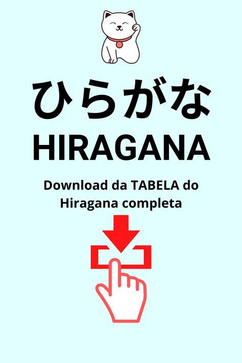 Alfabeto Hiragana Completo