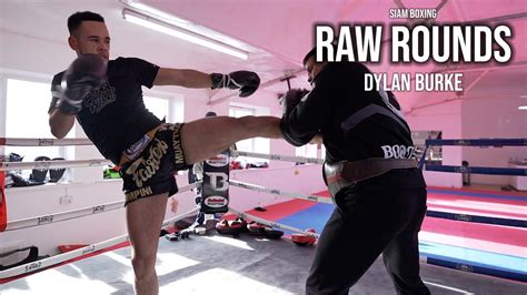 Dylan Burke Muay Thai Pad Work Siam Boxing RAW ROUNDS YouTube