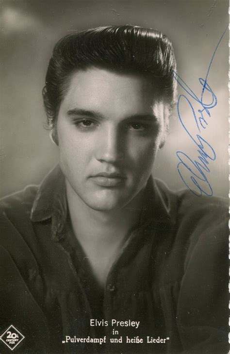 Elvis Presley Movies Autographed Portraits Through The Decades