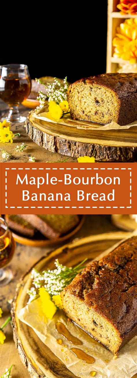 This Maple Bourbon Banana Bread Is As Delicious As It Gets Studded