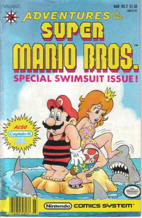 Adventures Of The Super Mario Bros 2 Fn Valiant Nintendo We Combine Shipp Comic Books