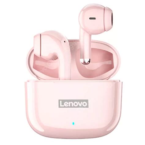 Lenovo Audífonos Lenovo Lp40 Pro De Tws Auriculares Bluetooth Earphone Rosa