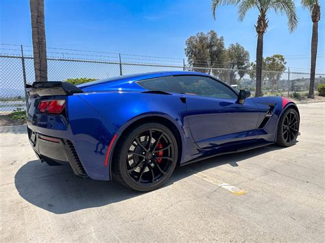 2019 Admiral Blue Metallic Corvette Grand Sport Coupe | Corvette Mike | Used Chevrolet Corvettes ...