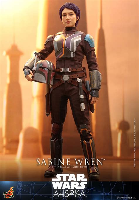 Hot Toys Sabine Wren Figure Sixth Scale Star Wars Limited Collectible Comic Concepts