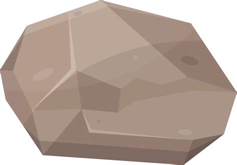 Rock Stones And Boulders In Cartoon Style 8852404 Png