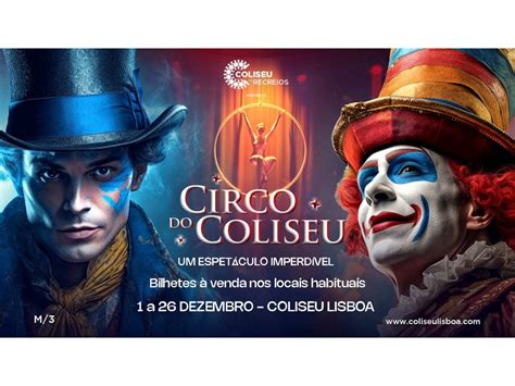 Bilhete CIRCO DE NATAL DO COLISEU DOS RECREIOS 2023 Worten Pt