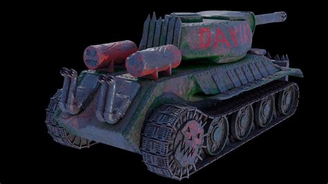 Ork Tank T 34 85 3D Model 3D Model CGTrader