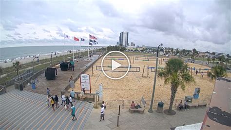 Cherry Grove Pier North Live North Myrtle Beach Webcam