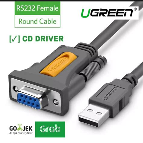 Jual Ugreen Kabel Converter Serial Db Rs Female To Usb Male