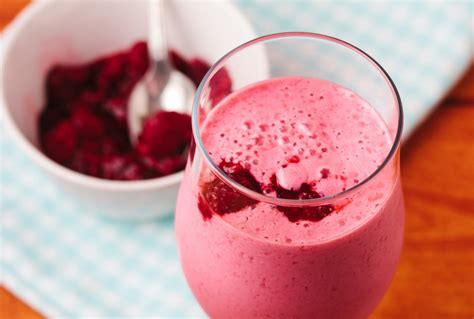 Smoothie Framboise Lait De Coco Pal O R Gime