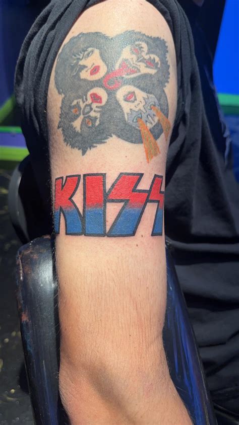 My New Kiss Tattoo The Logo What Yall Think Rkiss