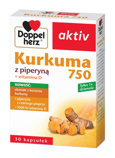 Doppelherz Aktiv Kurkuma Z Piperyn Kapsu Ki Kaps Preparaty Na