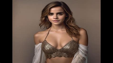 Reimagined Elegance Ai Generated Provocative Art Featuring Emma Watson Youtube