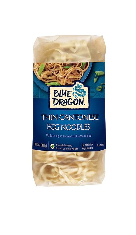 Amazon Blue Dragon Thin Cantonese Egg Noodle Nests Oz