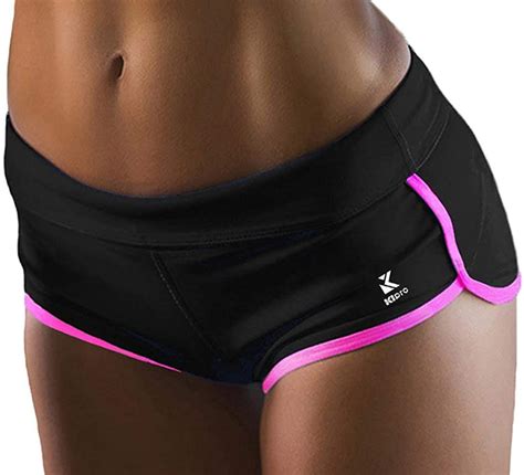 Kipro Running Shorts Workout Athletic Outdoor Shorts Blackpink X Small Clothing