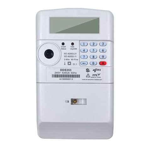 China YTL Prepaid Meter 5 80 A Split Type IDIS Electricity Meter With