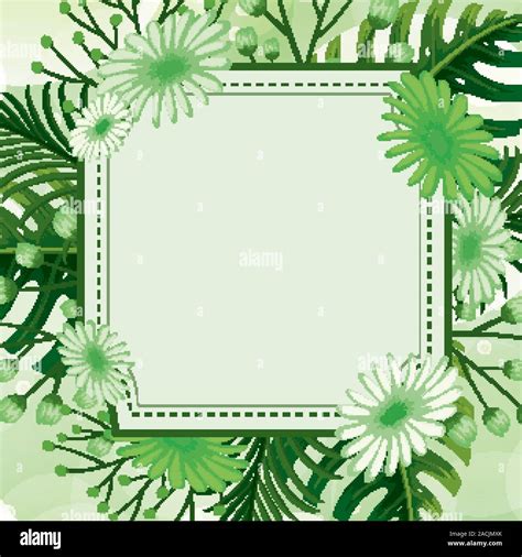 T Ng H P H Nh N N Green Background Design Flower C C P V I Hoa L Y